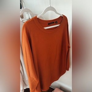 Orange sweater
